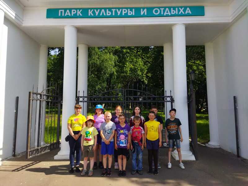 Посещение Парка культуры и отдыха города Рузаевка!.