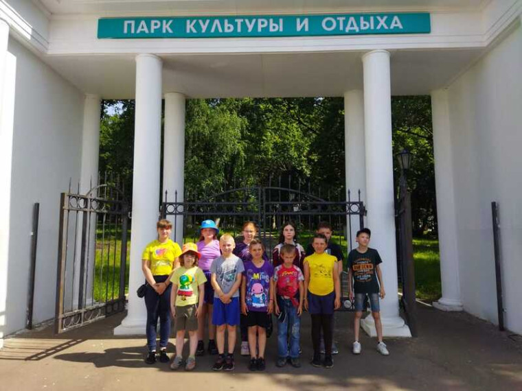 Посещение Парка культуры и отдыха города Рузаевка!.